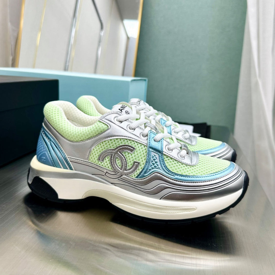 Metallic CC Trainers