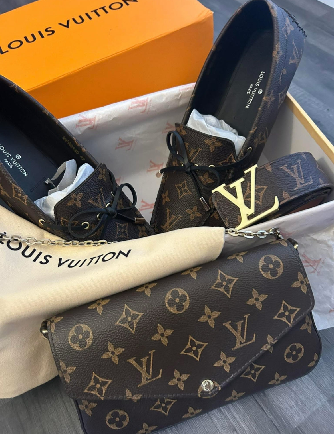 L Lofa Belt N Bag Set