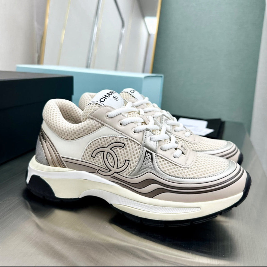 Metallic CC Trainers