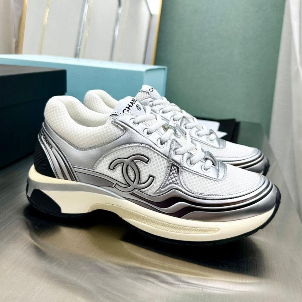 Metallic CC Trainers