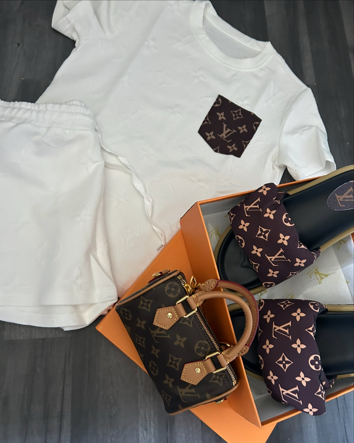 L Slider Outfit N Bag Set